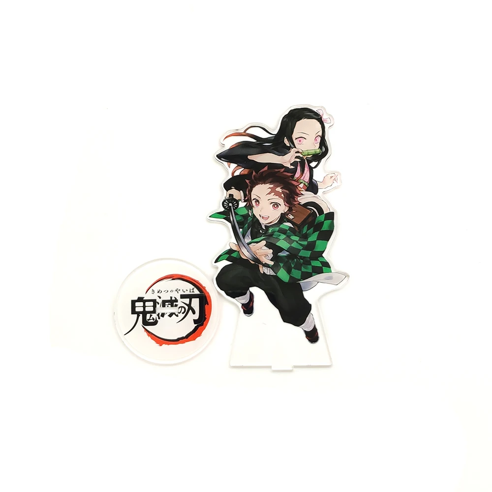 Kimetsu no Yaiba Tanjirou Nezuko #B anime  acrylic standee figurines desk decoration cake topper