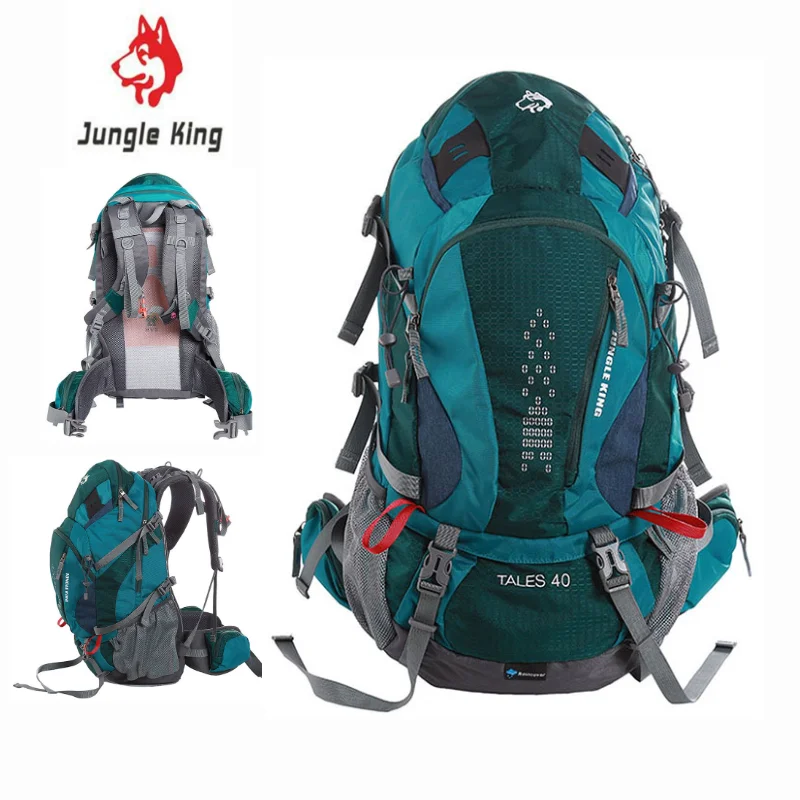 Jungle King CY1123 2021 Newest 40L hiking backpack waterproof and tear-resistant backpack multifunctional camping hiking bag