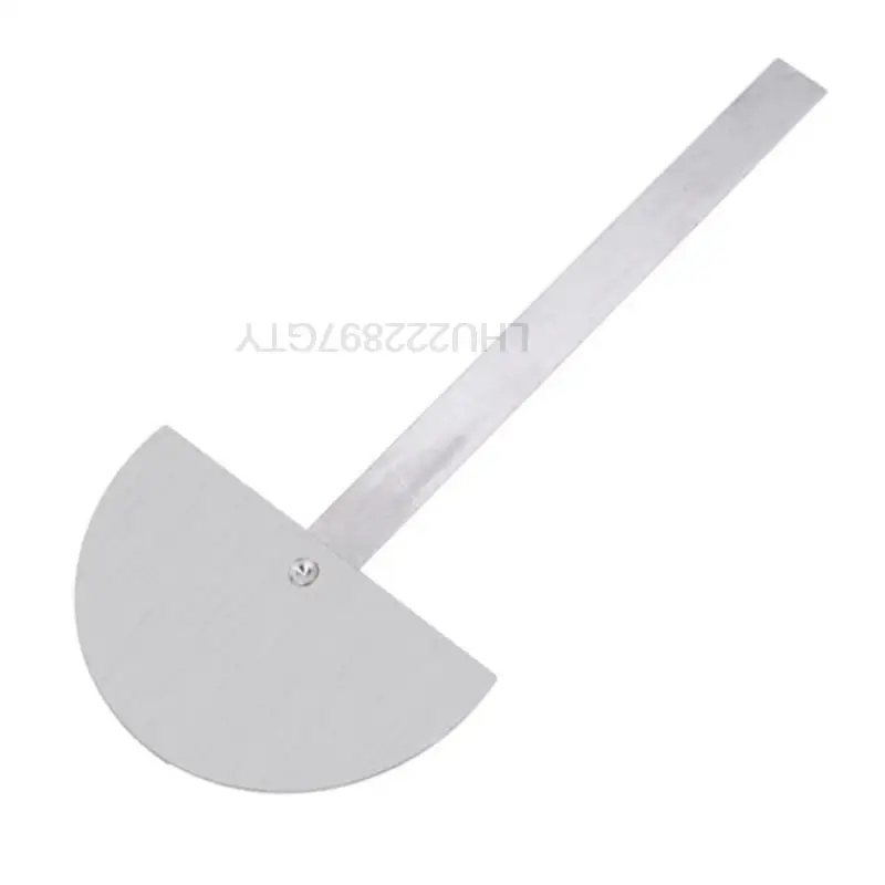 1 Pc Angle Ruler 180 Degree Protractor Metal Angle Finder Goniometer Stainless Steel Woodworking Tools Rotary Measuring Ruler