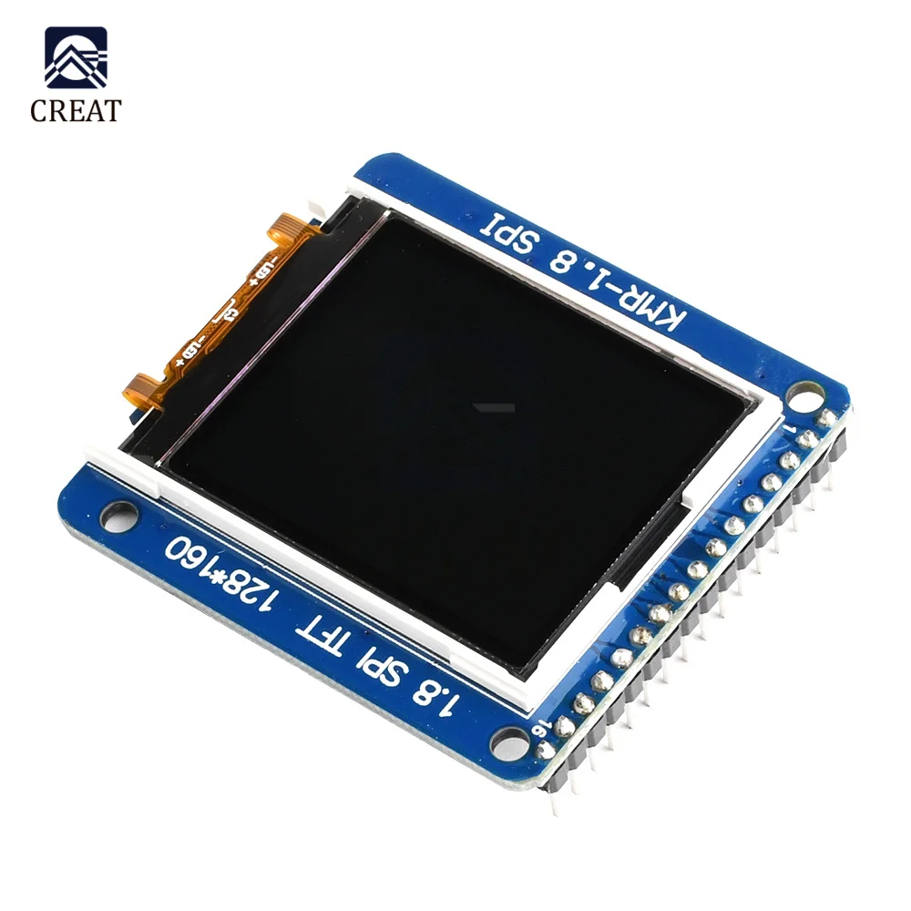 Imagem -03 - Polegada Spi Série Tft 128x160 Pixels Display Lcd Módulo Breakout St7735r para Arduino 51 Avr Stm32 1.8