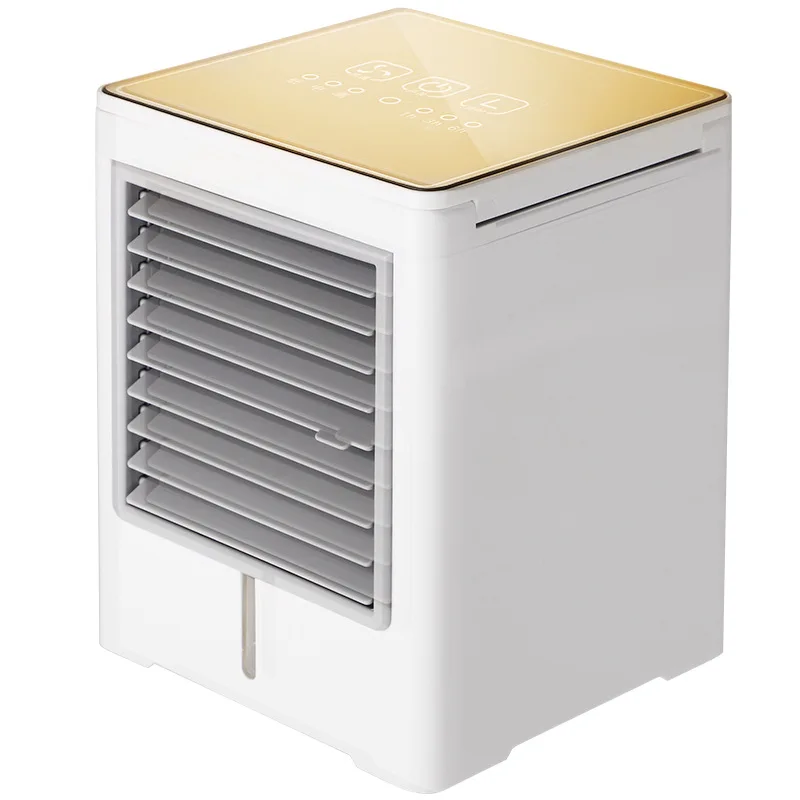 Refrigerador de ar portátil usb alimentado espaço pessoal mini condicionador de ar para o escritório em casa desktop refrigeração com controle da tela de toque