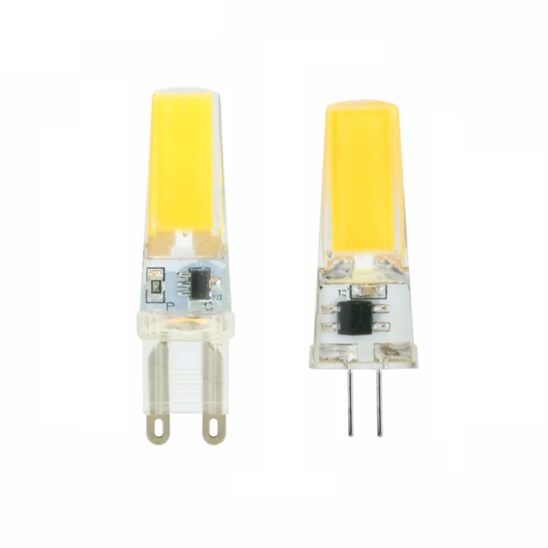 

LED G4 G9 Lamp Bulb AC/DC Dimming 12V 220V 3W 6W COB SMD LED Lighting Lights replace Halogen Spotlight Chandelier