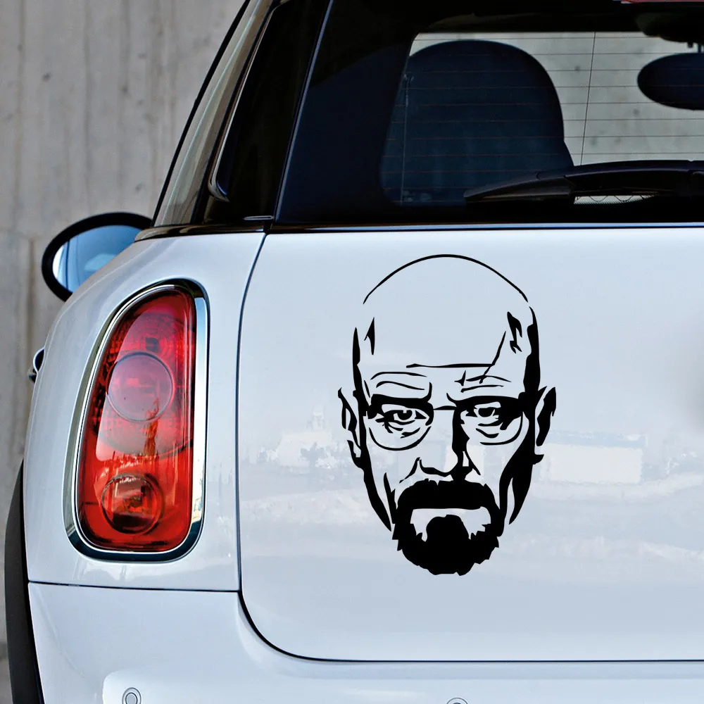 MIGNATIS - Breaking Bad Walter White Of Portrait Sticker Mural Art Decal For Car Window Loptop Decoration Vinyl Stickers Waterpr