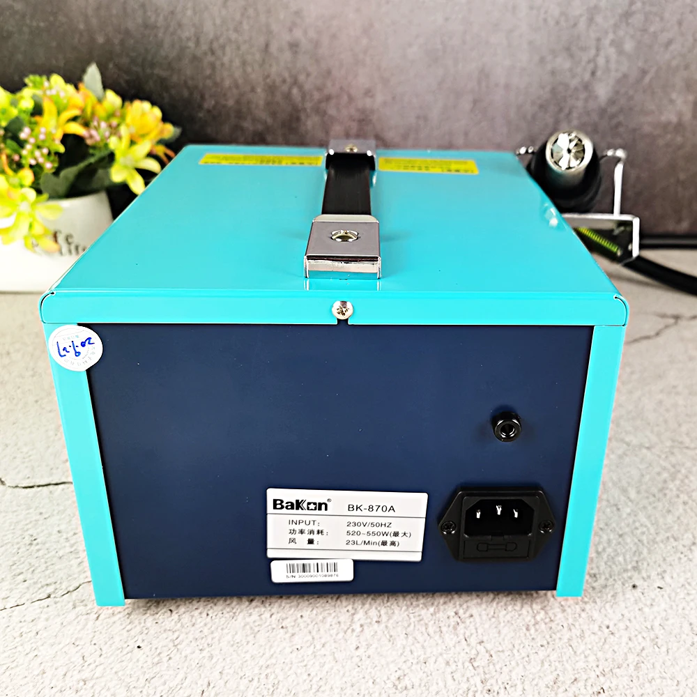 Heißluft SMD Rework Station Intelligente Digitale Display BK870A 550W BGA Löten Rework Station Für Mortherboard Reparatur