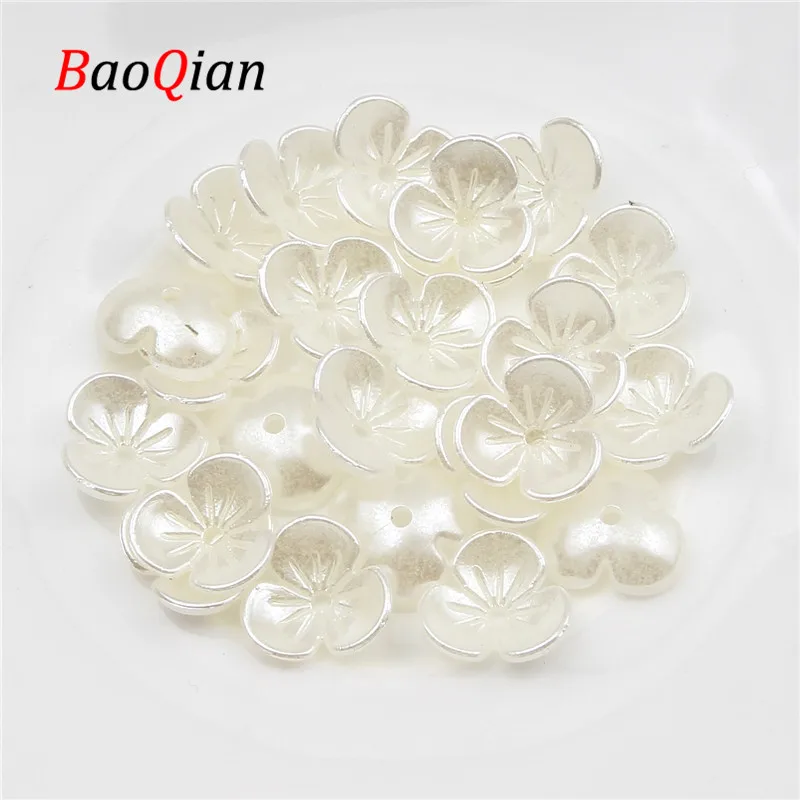 100pcs12mm Beige Acrylic Loose Beads Jewelry Making Fashion Jewelry Accessories DIY Handmade Creative Gasket Beads