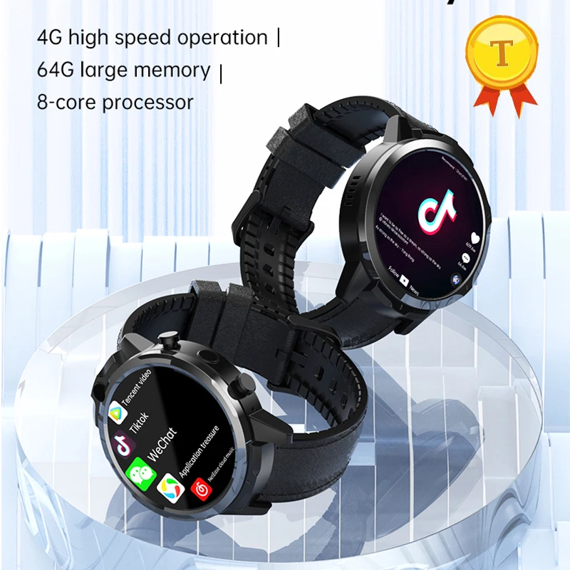 Hot selling Business 4G sim card Smart Watch Men 1.6