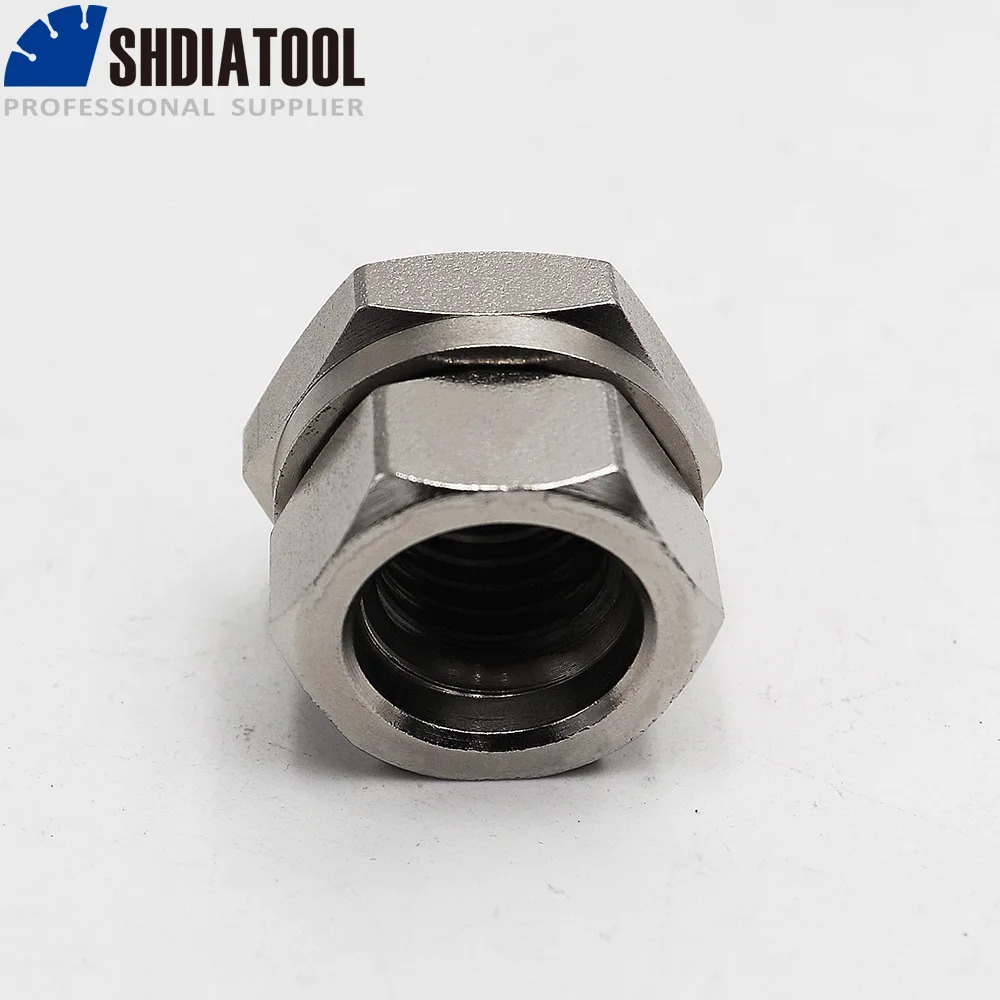 SHDIATOOL Adapter M14 or 5/8-11 Thread Connector for Angle Machine, Converter Adapter Screw Connecting Tool Accessories