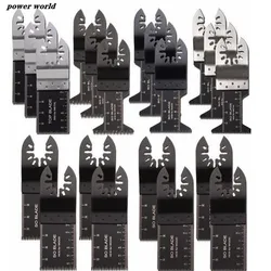 20 Pcs/set Metal/wood Oscillating Multi-tool Quick Saw Blades Power Tool Set Saw Blade