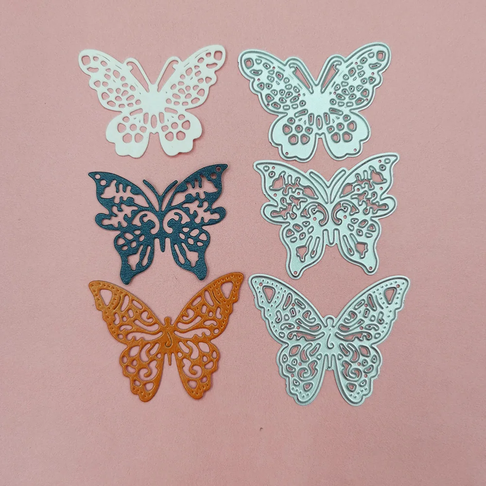 Butterflies Cutting Dies Cut Die Mold Scrapbooking DIY Photo Album Card Making Stencil Paper Cutter Embossing Craft Knife Mould