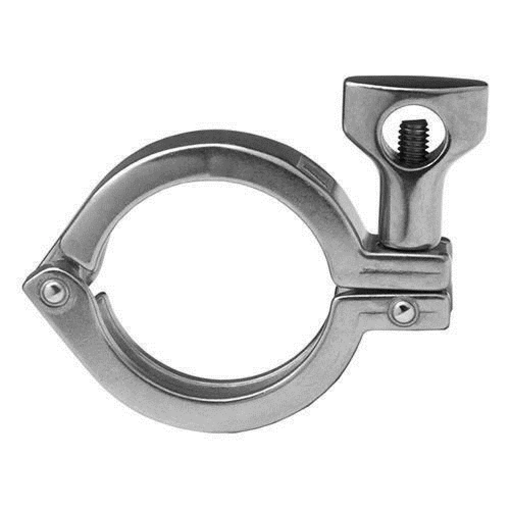 50.5mm-119mm Tri Clamp Clover SUS 304 Sanitary Fitting for Home Brewing OD Ferrule