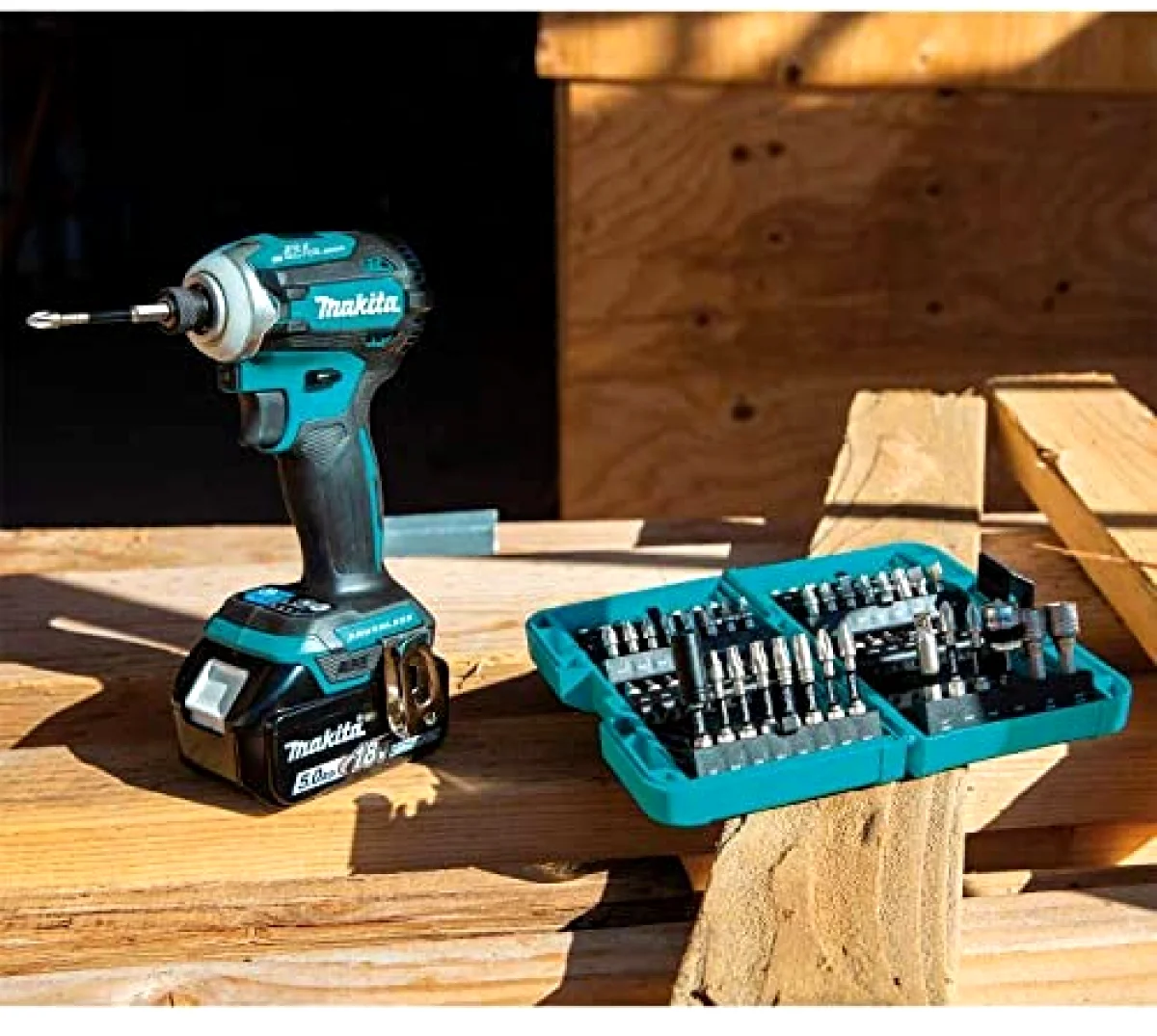 60 pacotes de brocas de impacto makita xps, conjunto de pontas de impacto usinadas de precisão, brocas