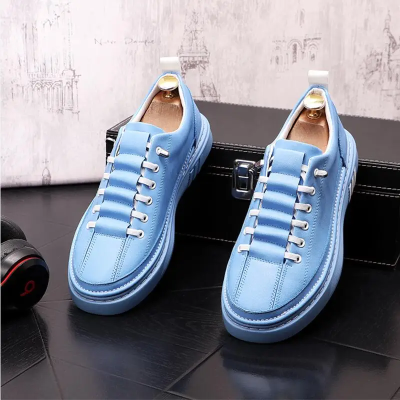 new explosive men's shoes plain face solid color casual shoes fashion all match small white shoes Korean version simple sports