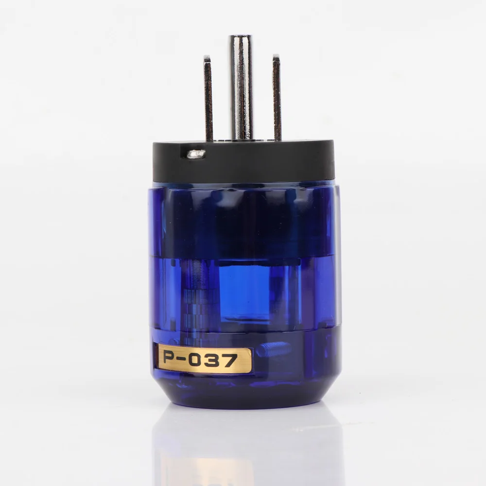 2 stück HIFI P-320/C-320 Kupfer UNS Version Schuko AC Power Stecker Ver IEC Stecker DIY – Detail 12