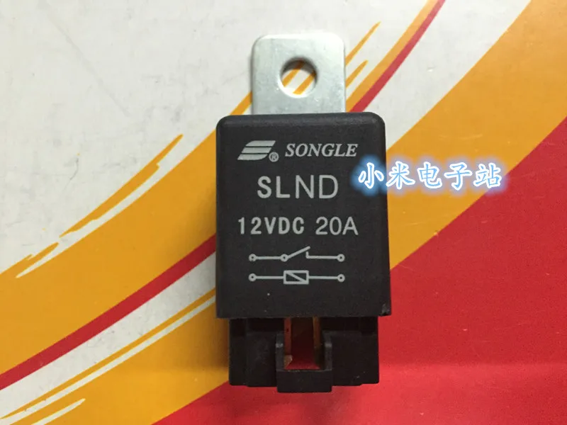 

SONGLE Songle Реле SLND 12VDC 20A автомобильное