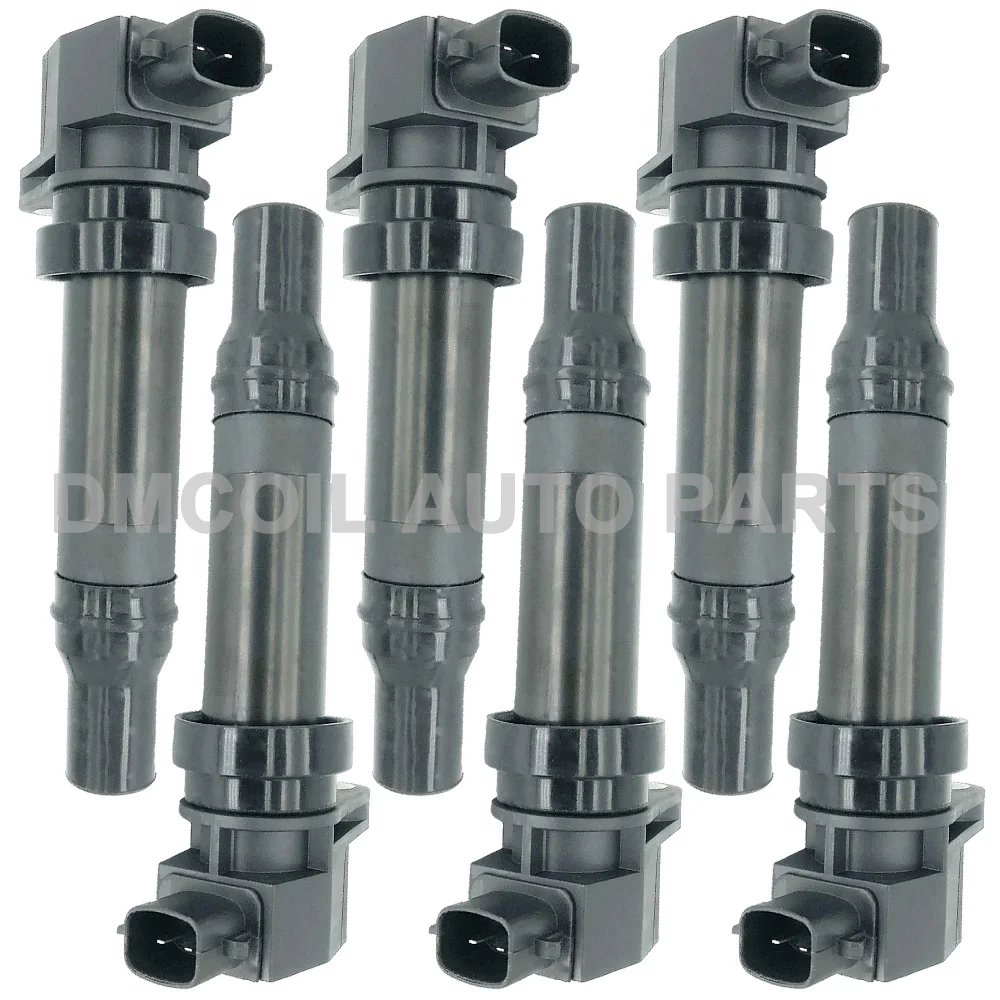 

6 PCS IGNITION COIL FOR HYUNDAI GENESIS GRANDEUR SONATA V 3.0L 3.3L GDI MPI G6DB G6DE G6DG ENGINE (2005-) 27301-3CEA0 273013CEA0