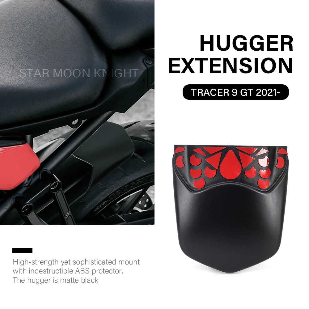 

Motorcycle Rear Fender Mudguard Extender For Yamaha Tracer 9 GT 9GT Tracer9 2021 2022 - Accessories Hugger Extension