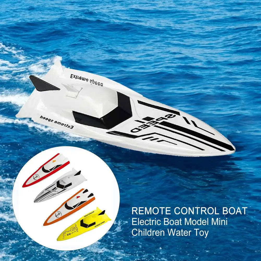 Children's Wireless Remote Control Boat 2.4G Mini Remote Control Boat Aircraft Carrier Cruiser Electric Toy Model For Kids Gift