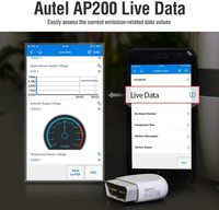 2025 Autel MaxiAP AP200 Bluetooth OBD2 Scanner Full System Car Diagnostic Scan Tool Code Reader PK AP200M