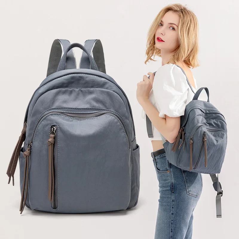 New 2024 Women Fashion Backpack High Quality Oxford Backpack Waterproof Shoulder Bags Teenage Girls Travel Bags School Bags B100