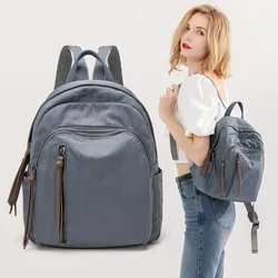 Mochila Oxford impermeável para mulheres, Bolsas de ombro para adolescentes, Sacos de viagem, Bolsas escolares, alta qualidade, novo, moda, B100, 2024