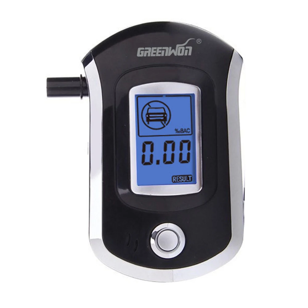 Greenon-デジタルブレスアルコール検出器,通気性オゾン発生器,6000アルコール