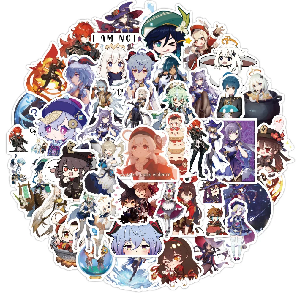 10/30/50PCS Original God Game Personalized Decoration Graffiti Waterproof Sticker Notebook Refrigerator Water CupHelmetWholesale