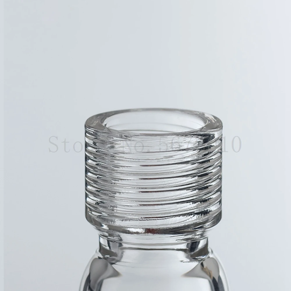 1pcs  Pressure bottle glass screw pressure tube explosion-proof tube seal reaction tube hydrolytic tube 10/35/50/100ml