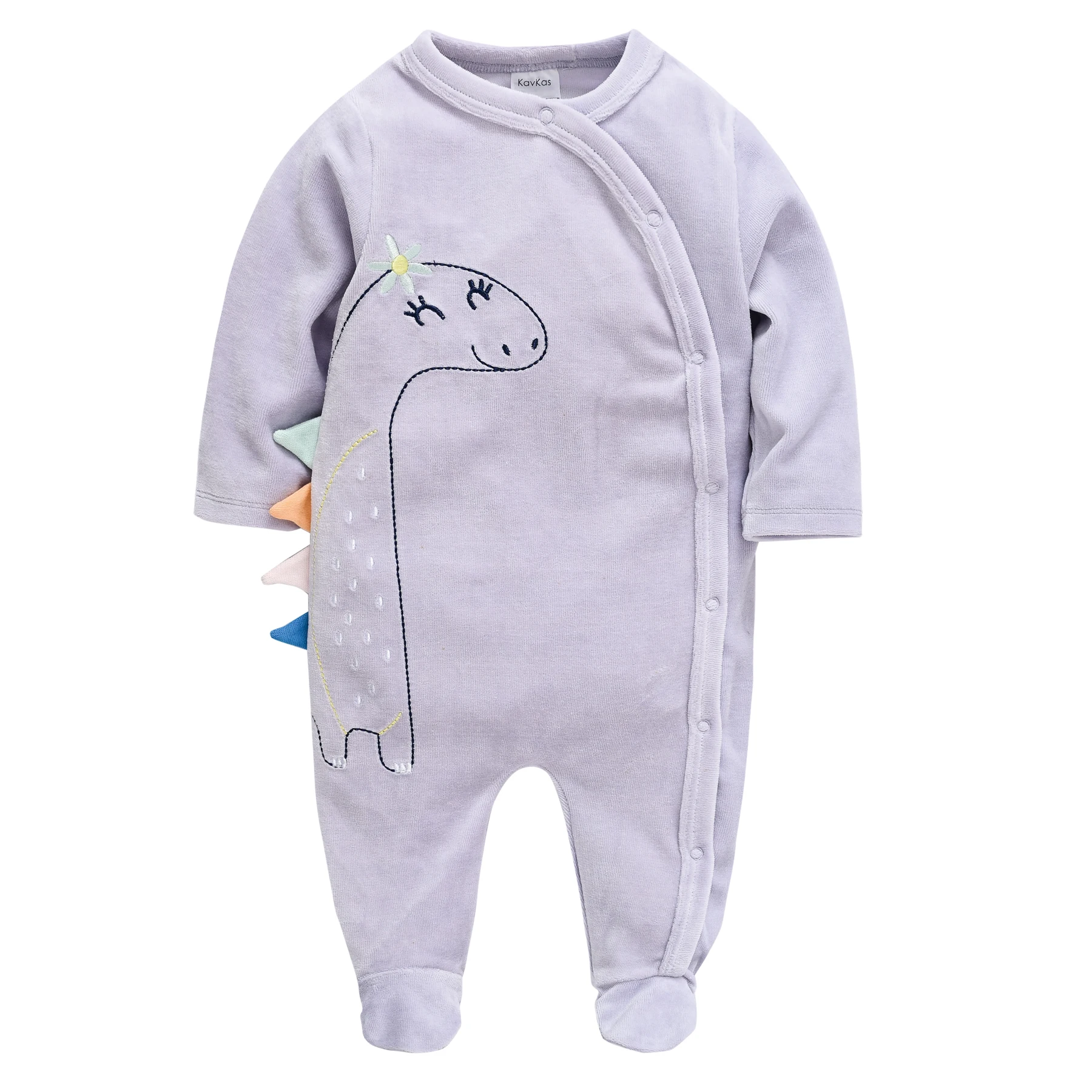 Unisex Winter Autumn Newborn Baby Rompers Pjiamas Infant Onesies Velvet Warm Jumpsuit Baby Boys Overalls Toddler Girls Clothing