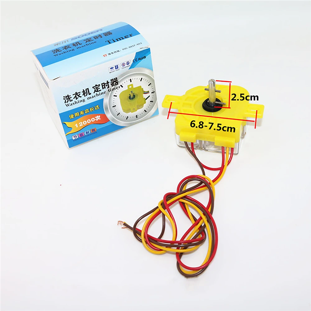 3-line/6-line Timer Switch Washing Machine Time Controlling Switch Timing Parts For SUOER Washer