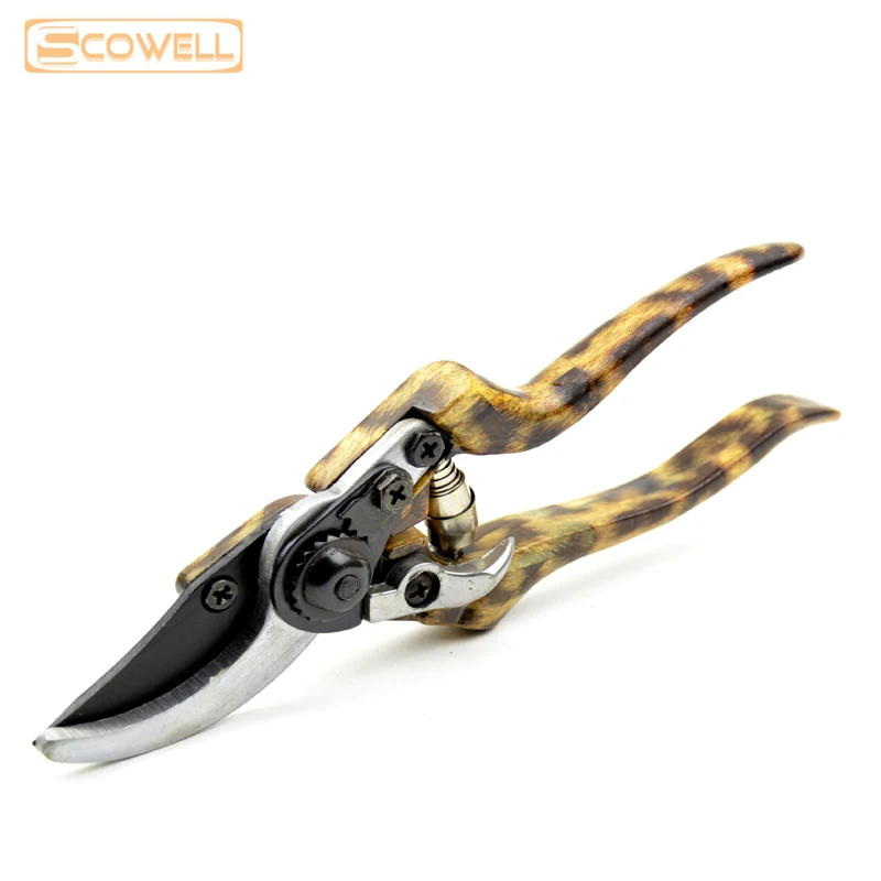 1 Pack 8" Aluminium Handle Garden Shears Green Branch Purning Scissor Home Used DIY Hand Tools Garden Purnner Furit Scissors
