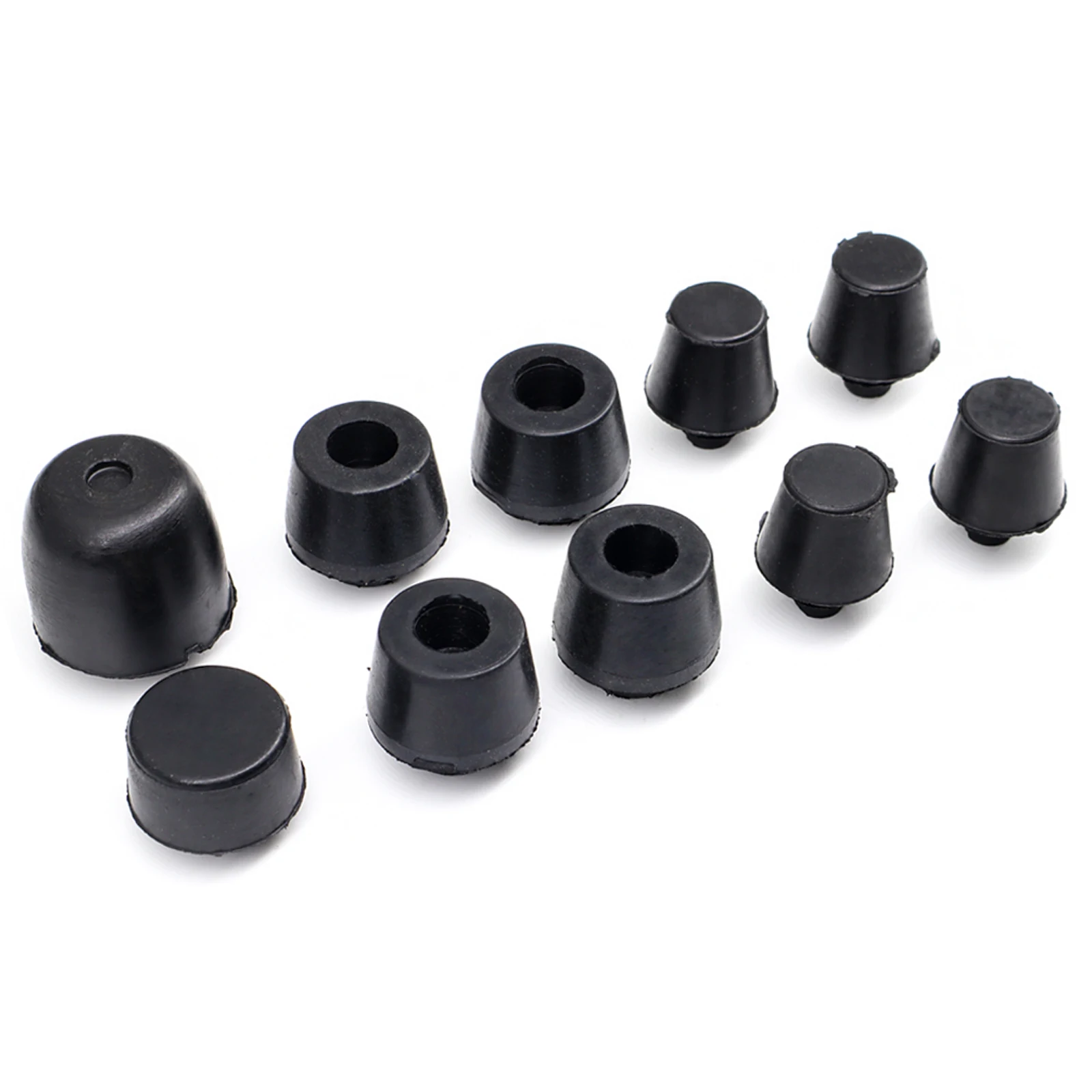 11 Pcs Car Door Buffer for Pajero Bump Pad Stop Shock Rubber for Montero V31 V43 V32 V33 Second Generation Dampers MB019730