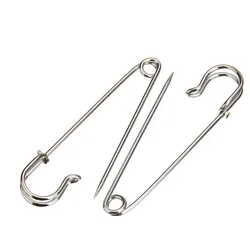 Strong Heavy Duty Large Safety Pins For Craft Jewelry Laundry Bag Blanket 50mm