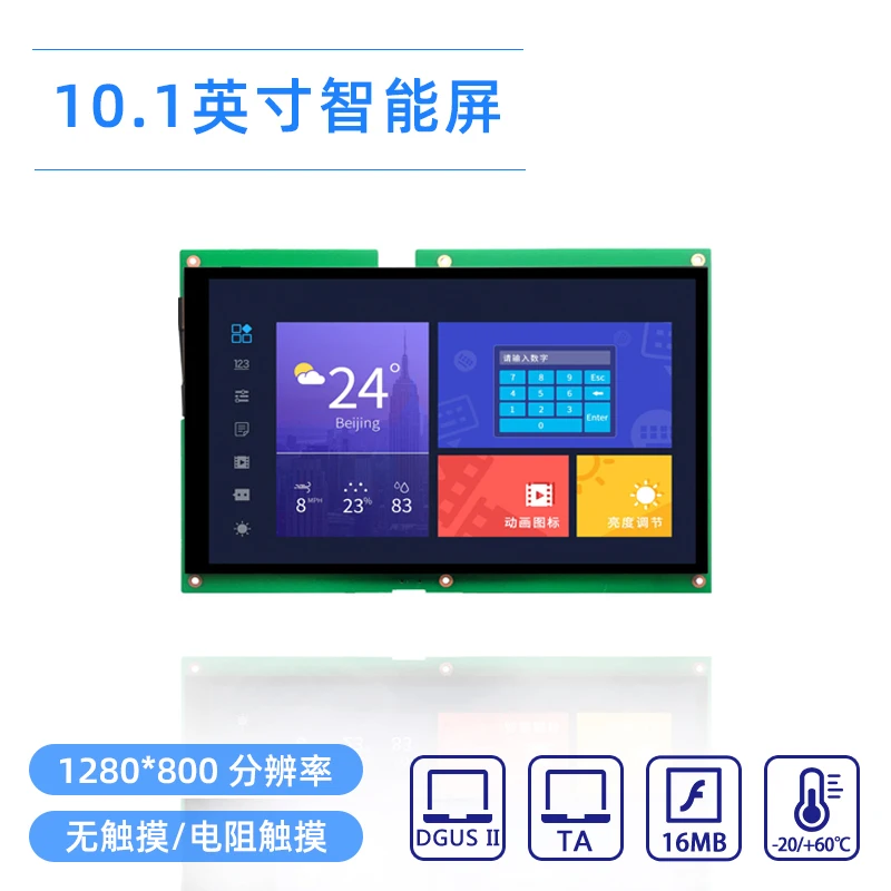 

10.1 Inch Serial Screen DMG12800L101_01W Touch Screen IPS Screen Smart Screen