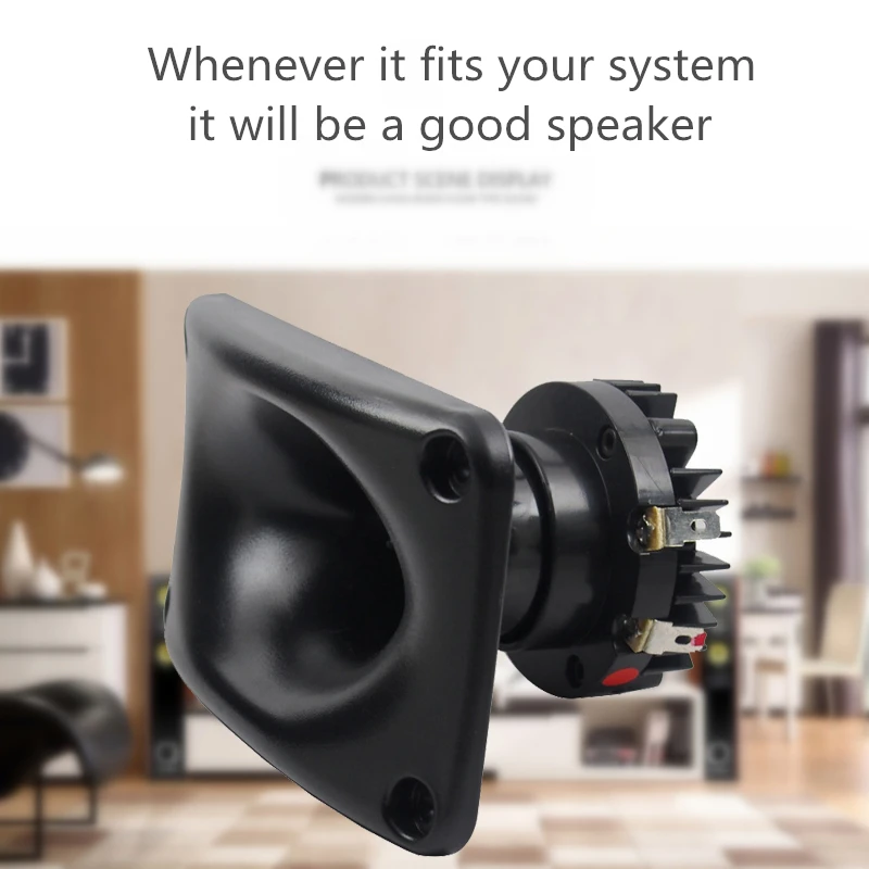 1PC Speaker Horn Tweeter 25mm Voice Coil Diaphragm Treble HiFi Accessories For Professional DJ Mixer Audio Home Theater Studio - Image 3