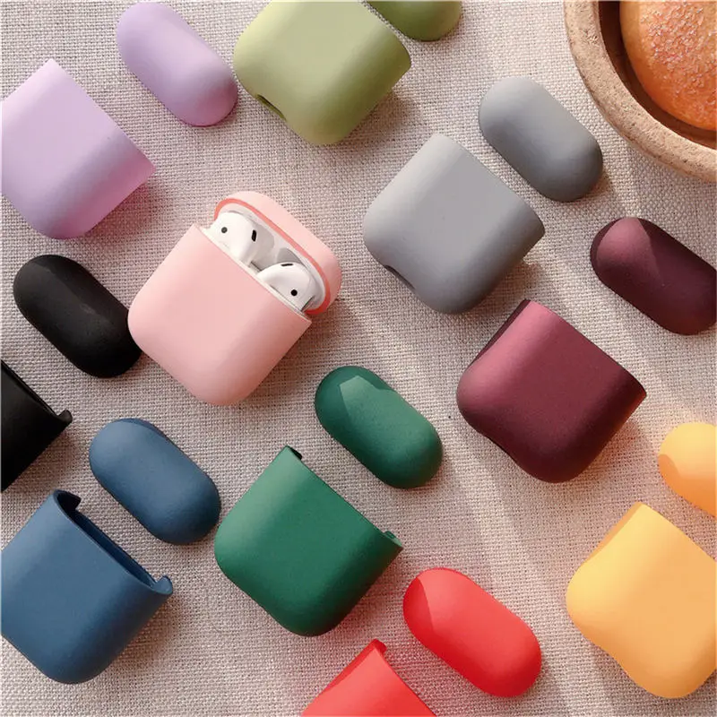 Soft Silicone Cases for Apple Airpods 1/2 Wireless Earphone Protective Cover  (AirPods Not Included)