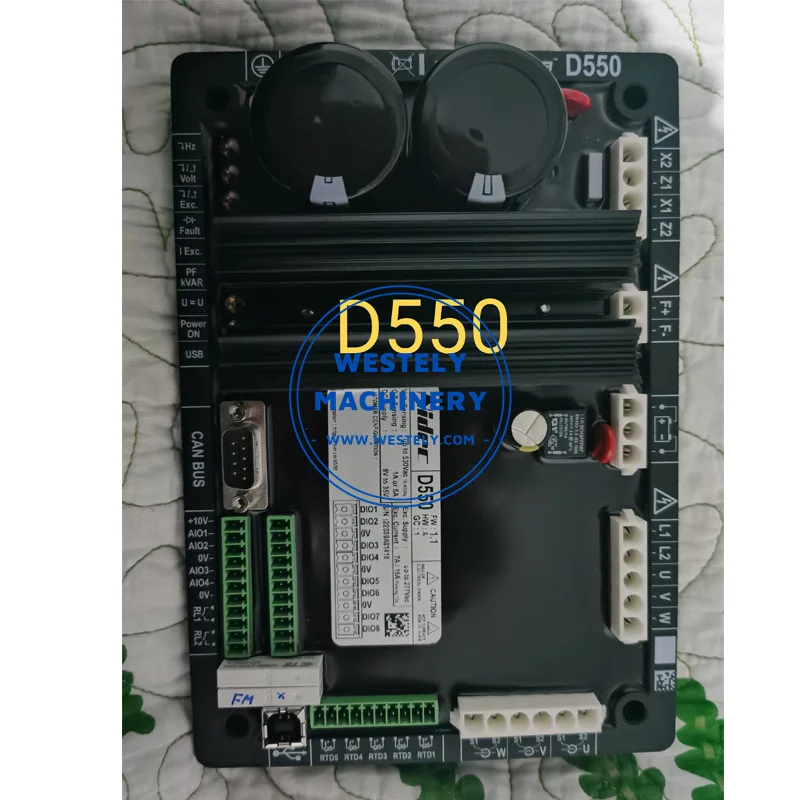 Original AVR D550 Digital Automatic Voltage Regulator D550 Leroy Somer Generator