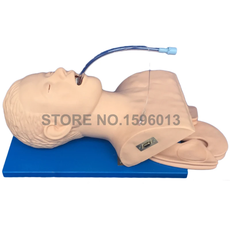 Airway Management Trainer Electronic Trachea Intubation Training Model Adult Head Simulator Voice Promting