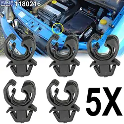 5x Hood Bonnet Rod Support Prop Clip Stay Clamp Holder 1180216 For Opel Vauxhall Vectra Zafira Omega Meriva Tigra Retainer