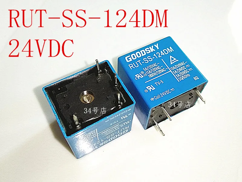 

RUT-SS-124DM 24VDC 15A GOODSKY relay