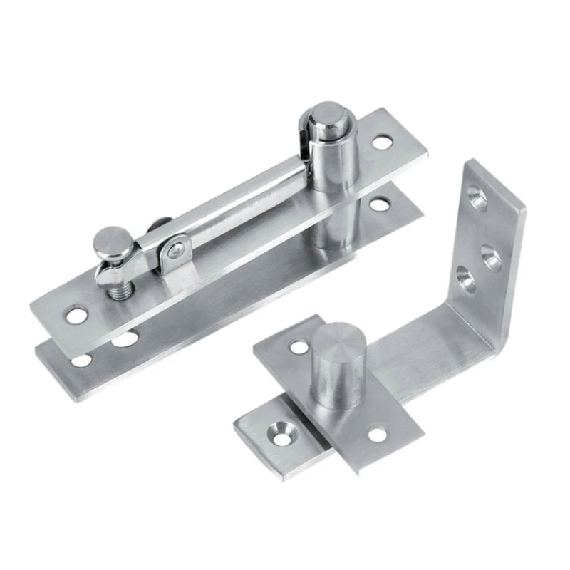 1Set Stainless Steel Door Pivot Hinge Up And DownPivot Hinge 360 Degree Door Pivot Hinge Hidden Pivot Hinge Use To Rotary Door