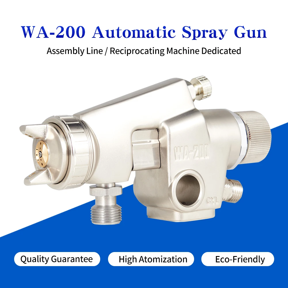 

Automatic Paint Sprayer WA-200 Used for Assembly line and Industrial Automatic Spraying High Atomaztion Air Paint Spray Gun