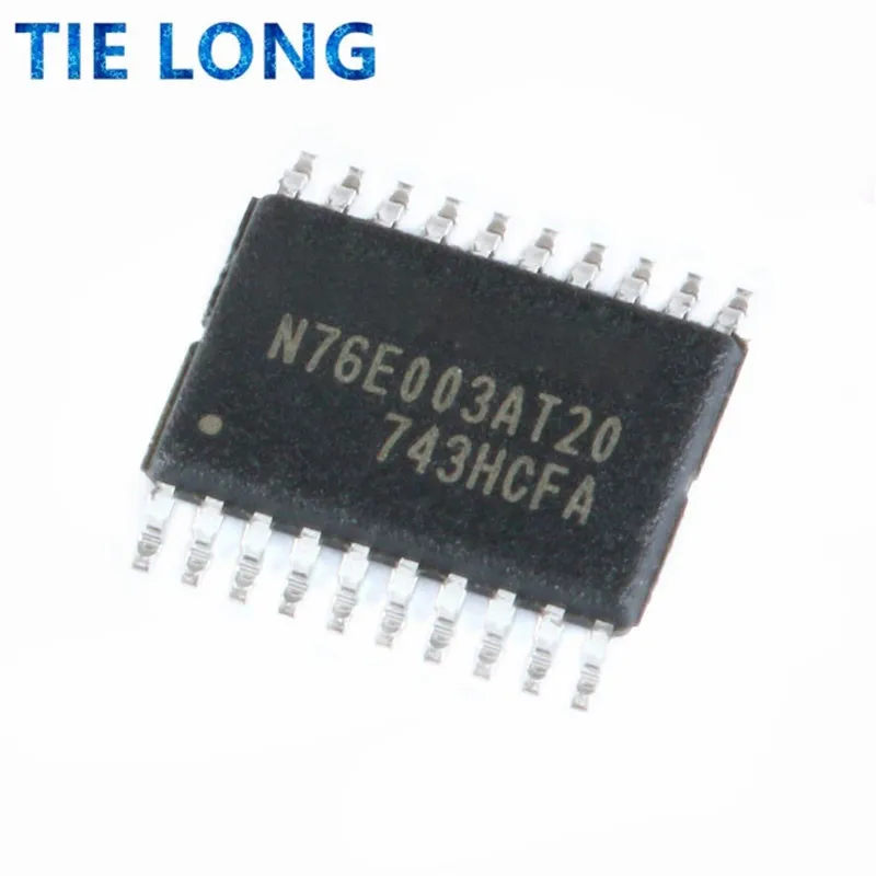 1pcs/lot N76E003AT20 N76E003 TSSOP-20 In Stock  IC