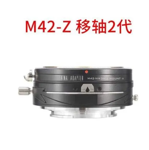 Tilt&Shift adapter ring for M42 42mm mount lens to  nikon Z Mount Z6 Z7 Z6II Z7II Z50 full frame mirrorless camera