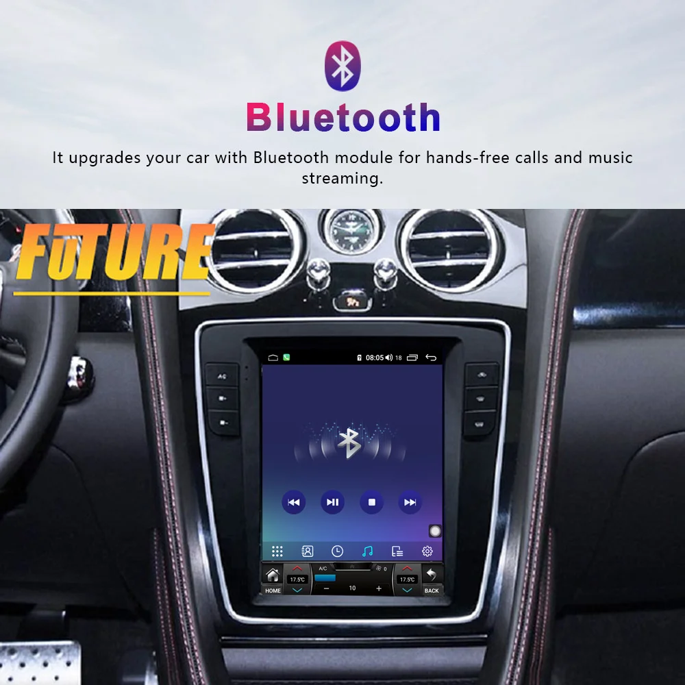 For Bentley Flying Spur Continental 2012-2019 Tesla Screen Android 11 Car Radio Stereo Multimedia Player GPS Navigation HeadUnit