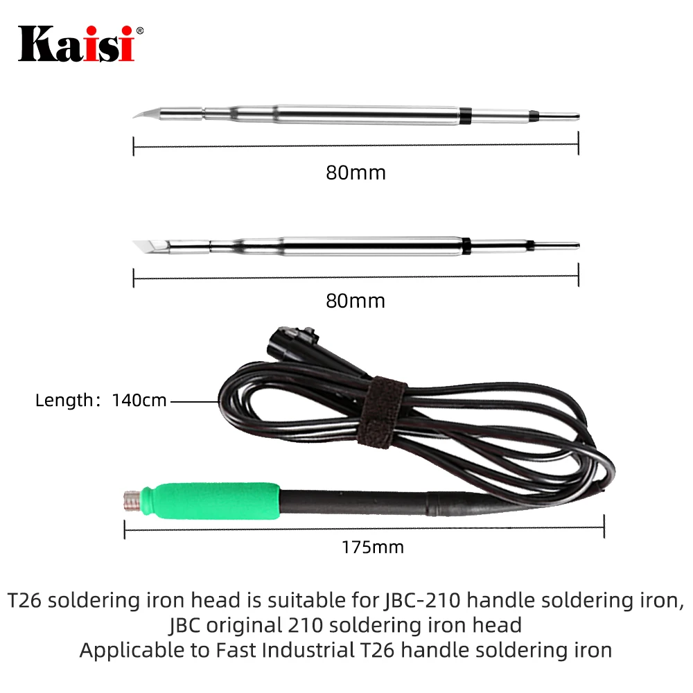 SUGON T26 Soldering Station Lead-free 2S Rapid Heating Soldering Iron Kit Original Handle universal 80W Power Heating System