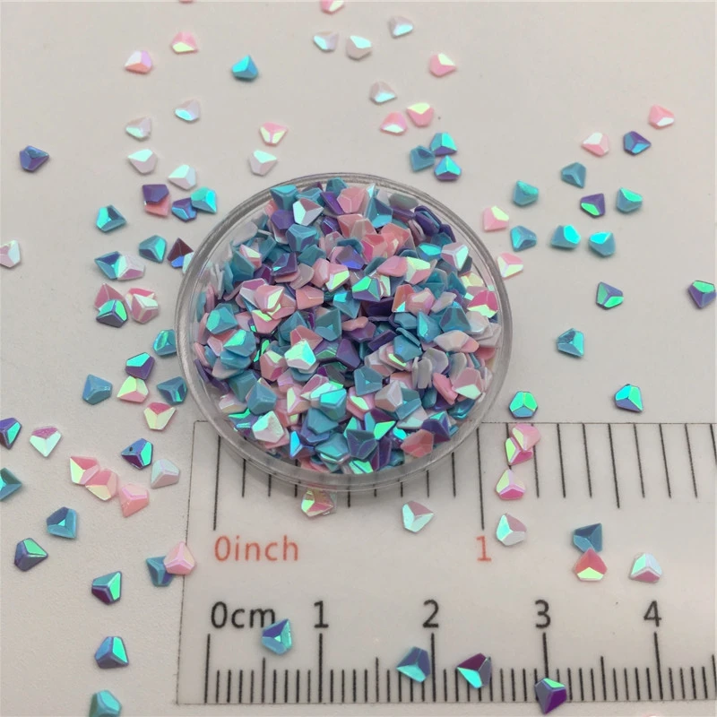 30g/Lot 3mm 3D Diamond Loose Sequins Glitter Paillettes For DIY Nail Craft,Craft Making, Wedding Decoration confetti Wholesale