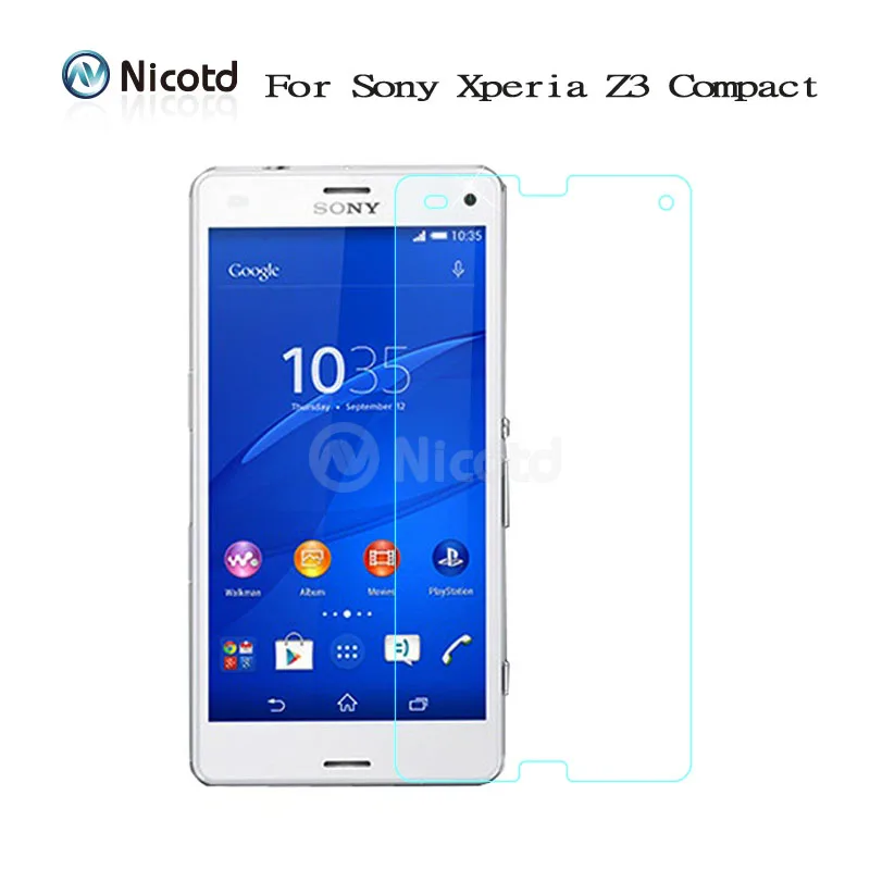 Закаленное стекло с покрытием 9H 0,26 мм 2,5D для Sony Xperia Z Z1 Z2 Z3 Z4 Z5 Premium Compact M5 M4 aqua Взрывозащищенная защитная пленка для экрана