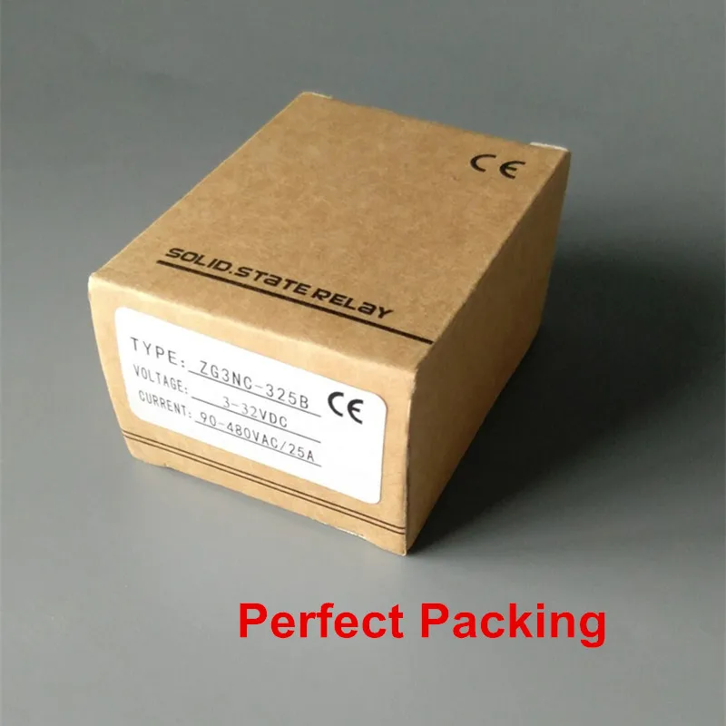 25A SSR DC To AC 3-32VDC 220v Single-phase Solid State Relay SSR-25DA