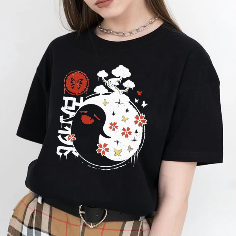 Genshin Impact T Shirt Women Hot Game Graphic Tees Unisex Kawaii Summer Tops Harajuku Cartoon Hu Tao T-shirt Funny Keqing Female