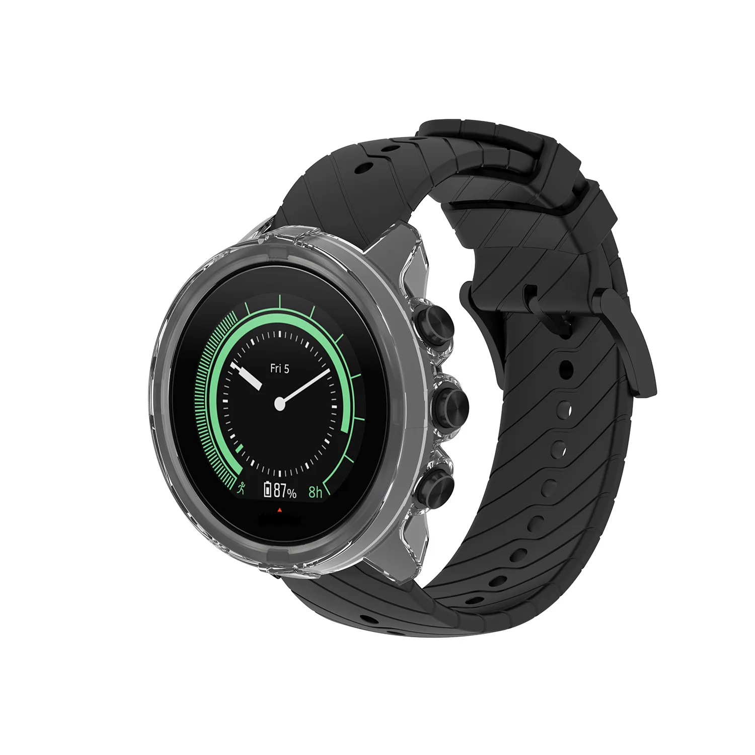 2 + 1 Tấm Bảo Vệ Ốp Lưng + Miếng Dán Màn Hình Cho Suunto 9 Smart Watch TPU Bao Da Bảo Vệ Vỏ Cường Lực kính Phim
